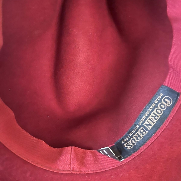 Goorin Bros Deep Red Fedora - Picture 4 of 5